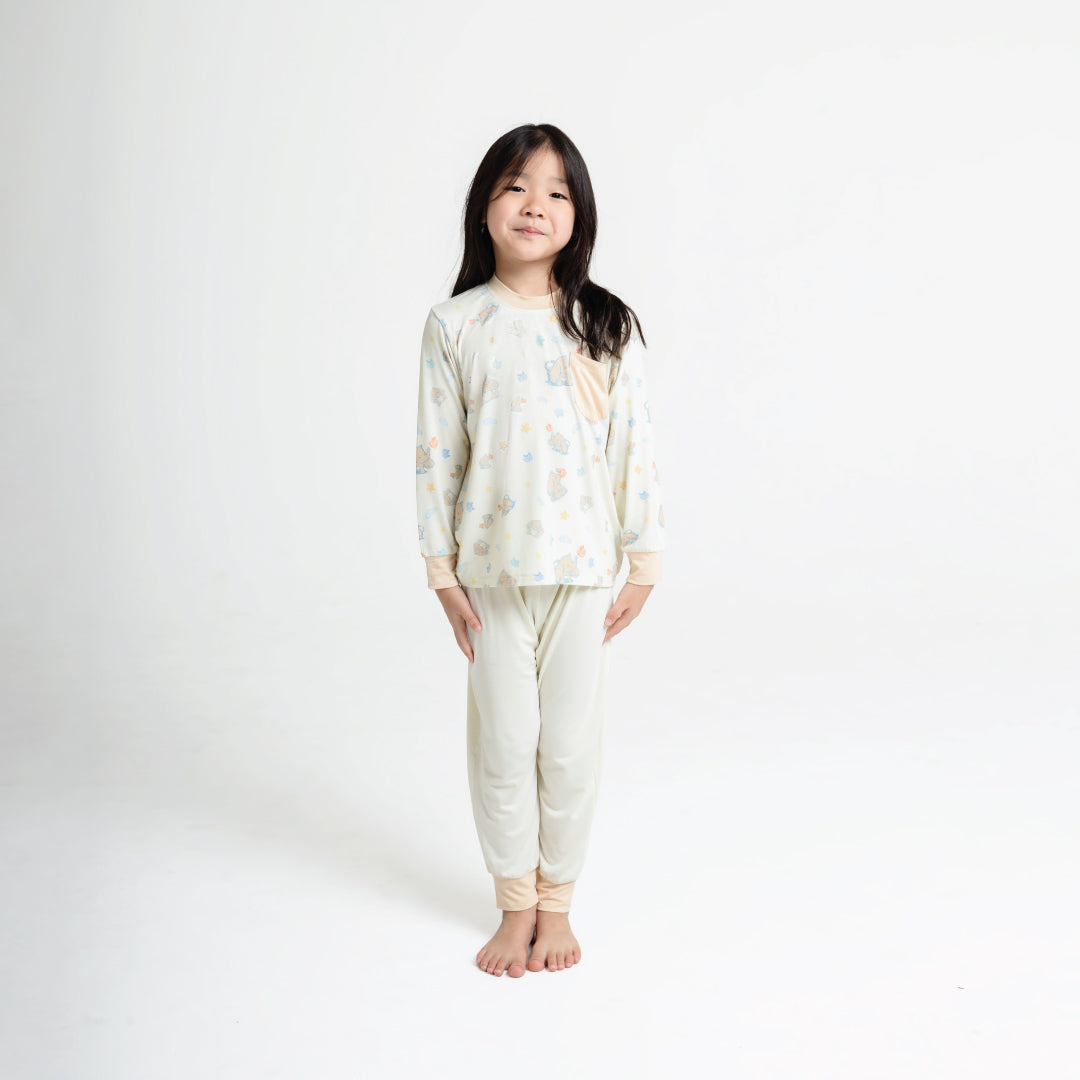 Kids Pyjamas - Signature Cream