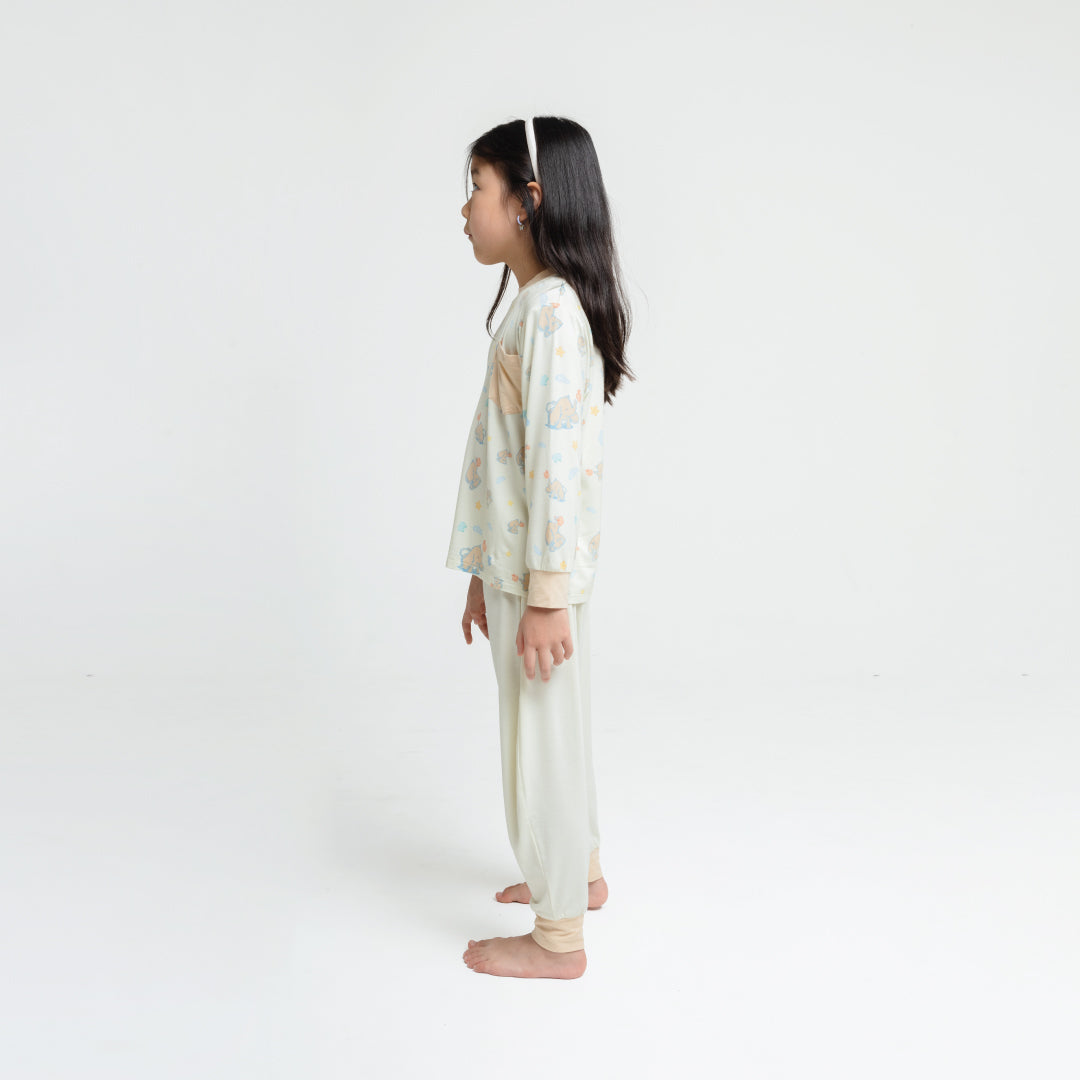 Kids Pyjamas - Signature Cream