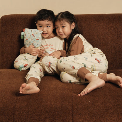 Kids Pyjamas - Whimsical Wheels