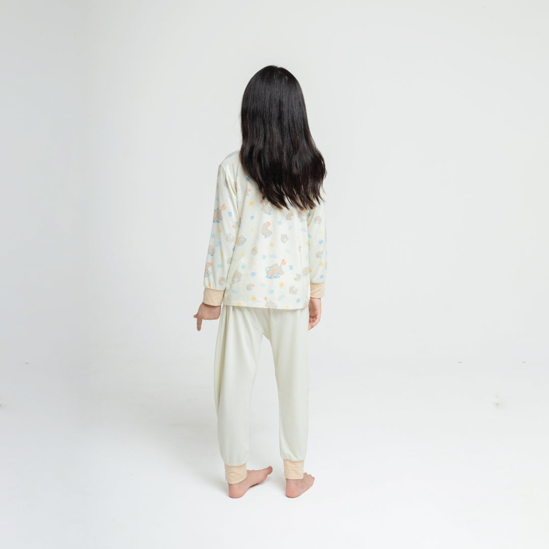 Kids Pyjamas - Signature Cream