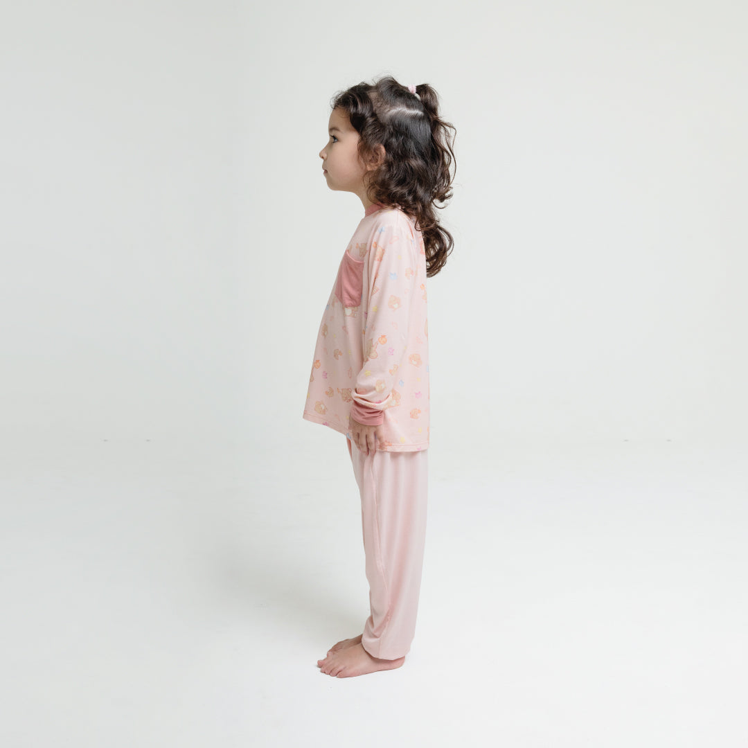 Kids Pyjamas - Signature Pink