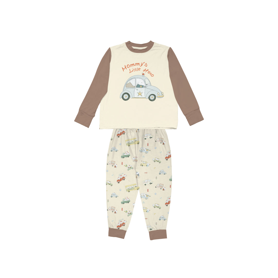 Kids Pyjamas - Whimsical Wheels