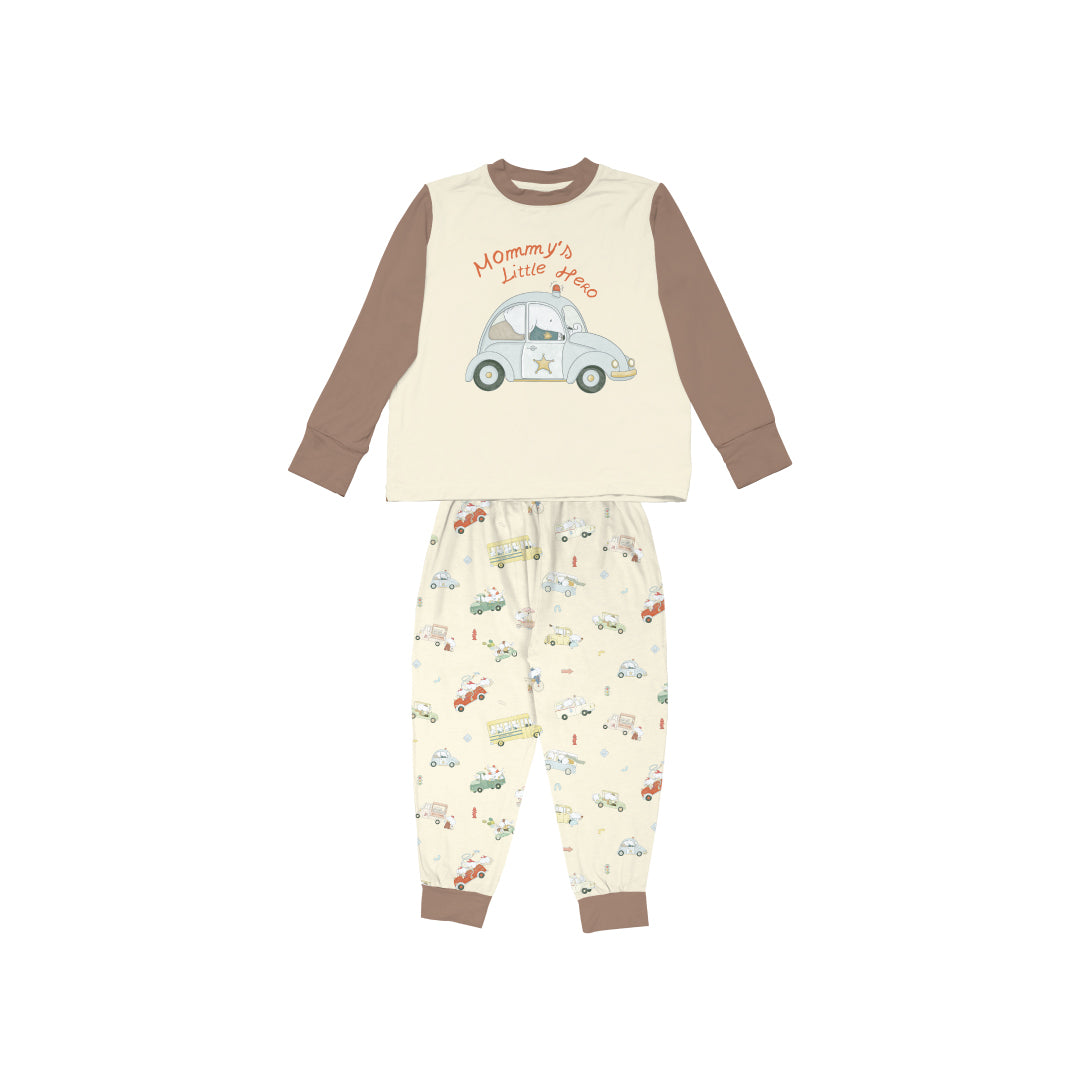 Kids Pyjamas - Whimsical Wheels