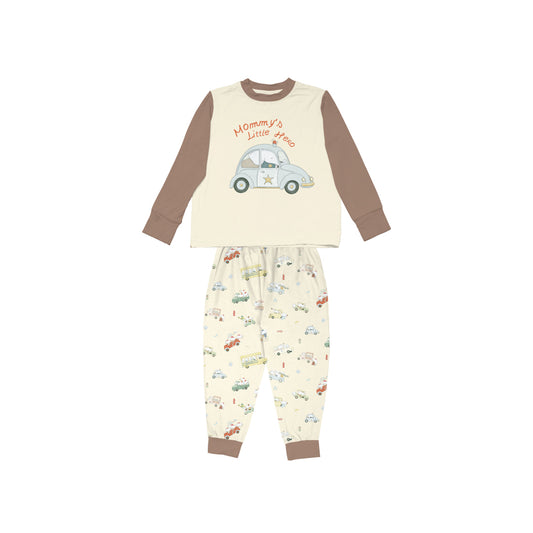 Kids Pyjamas - Whimsical Wheels
