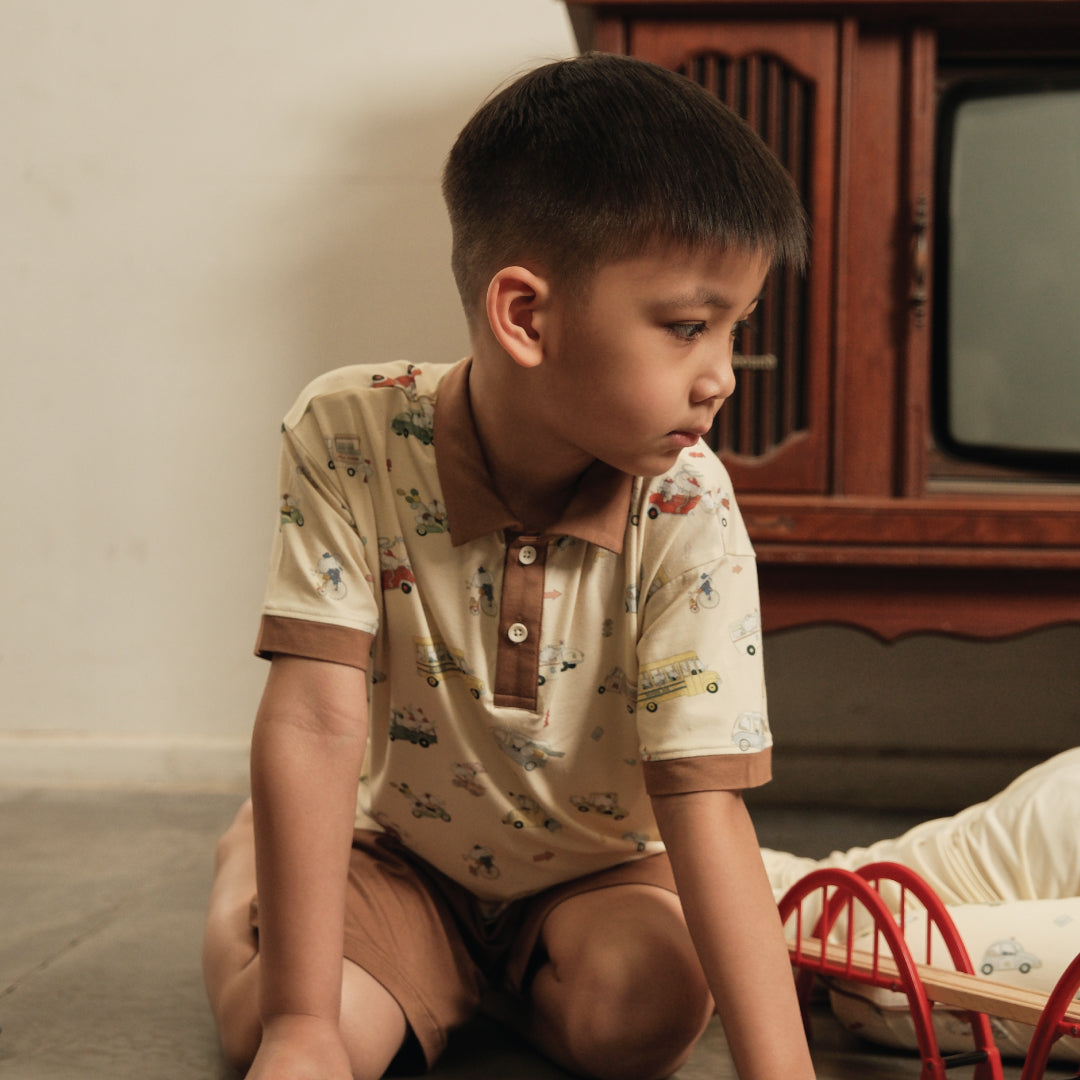 Polo Set - Whimsical Wheels