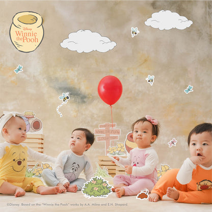 Baby Jumpsuit Bundle (4pcs) - Winnie The Pooh