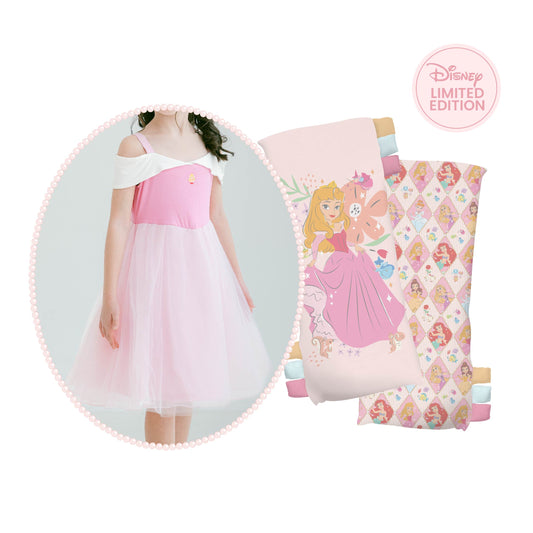 Princess Dress & Hug Pillow Aurora Edition Bundle