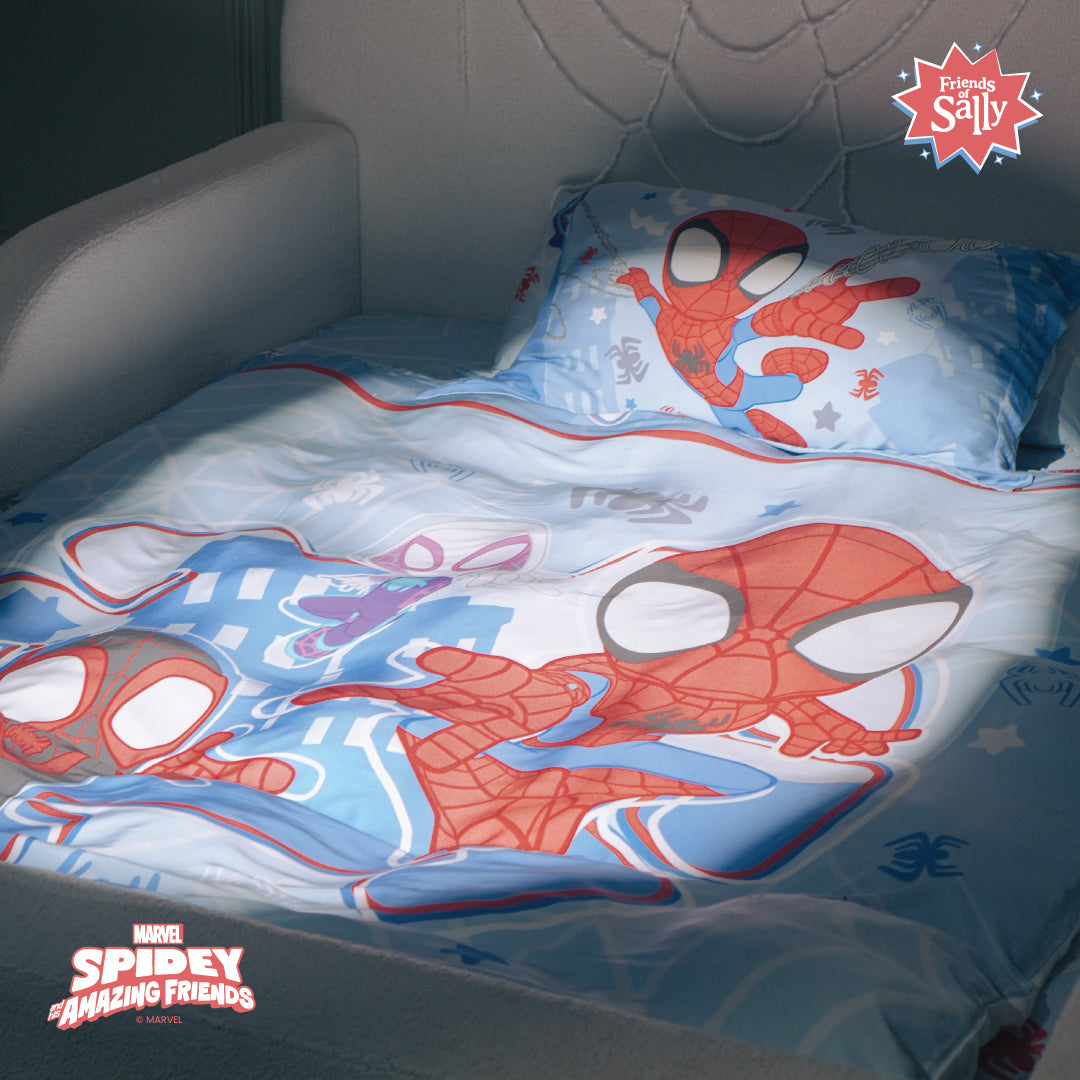 Bamboo Woven Quilt Cover SET - Marvel Spidey