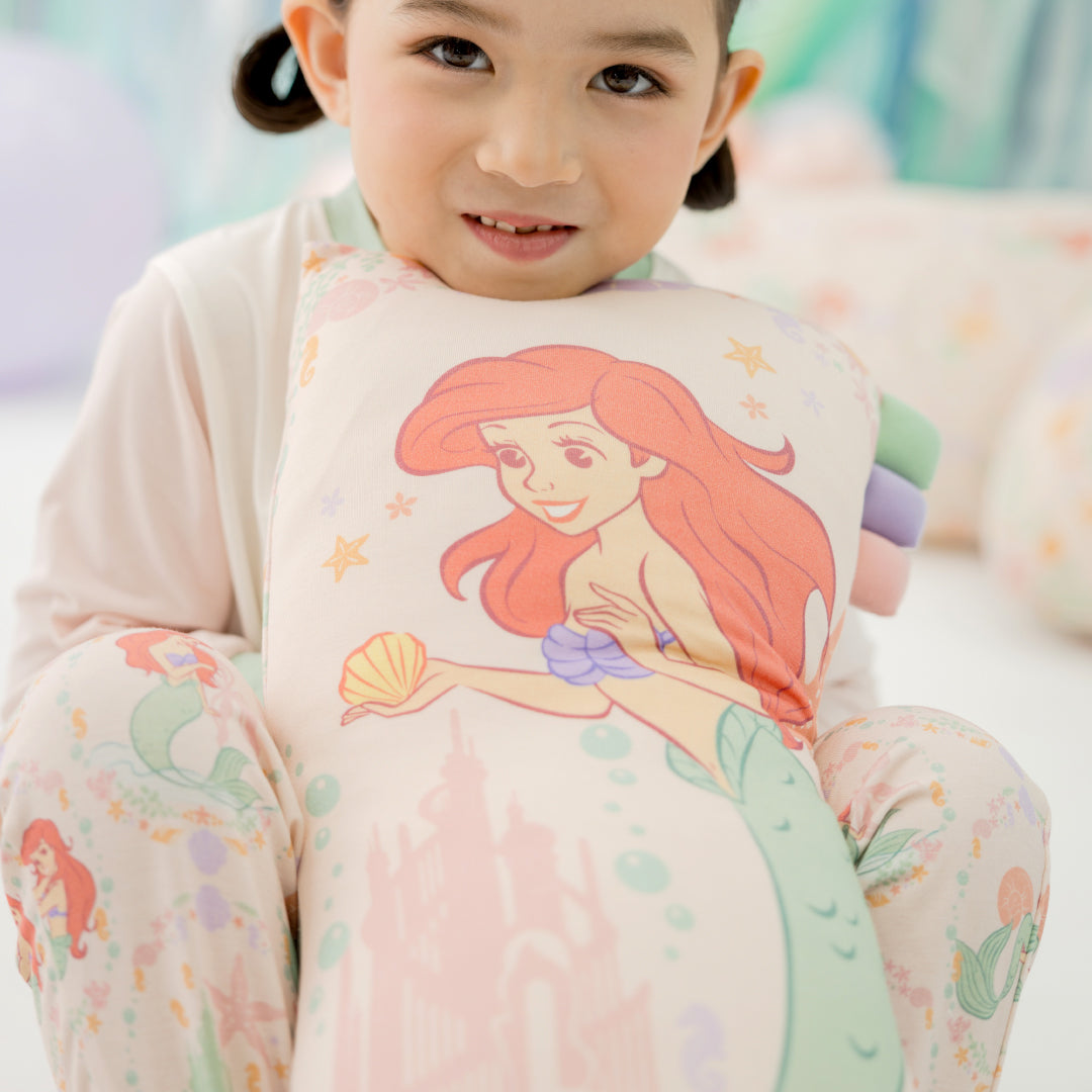 Regular Hug Pillow - Disney Princess Ariel Mermaid Dreams