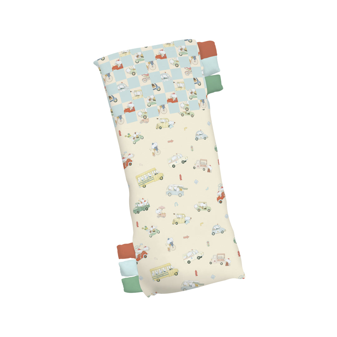 Regular Hug Pillow - Whimsical Wheels