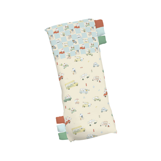 Regular Hug Pillow - Whimsical Wheels