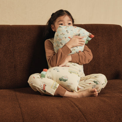 Regular Hug Pillow - Whimsical Wheels