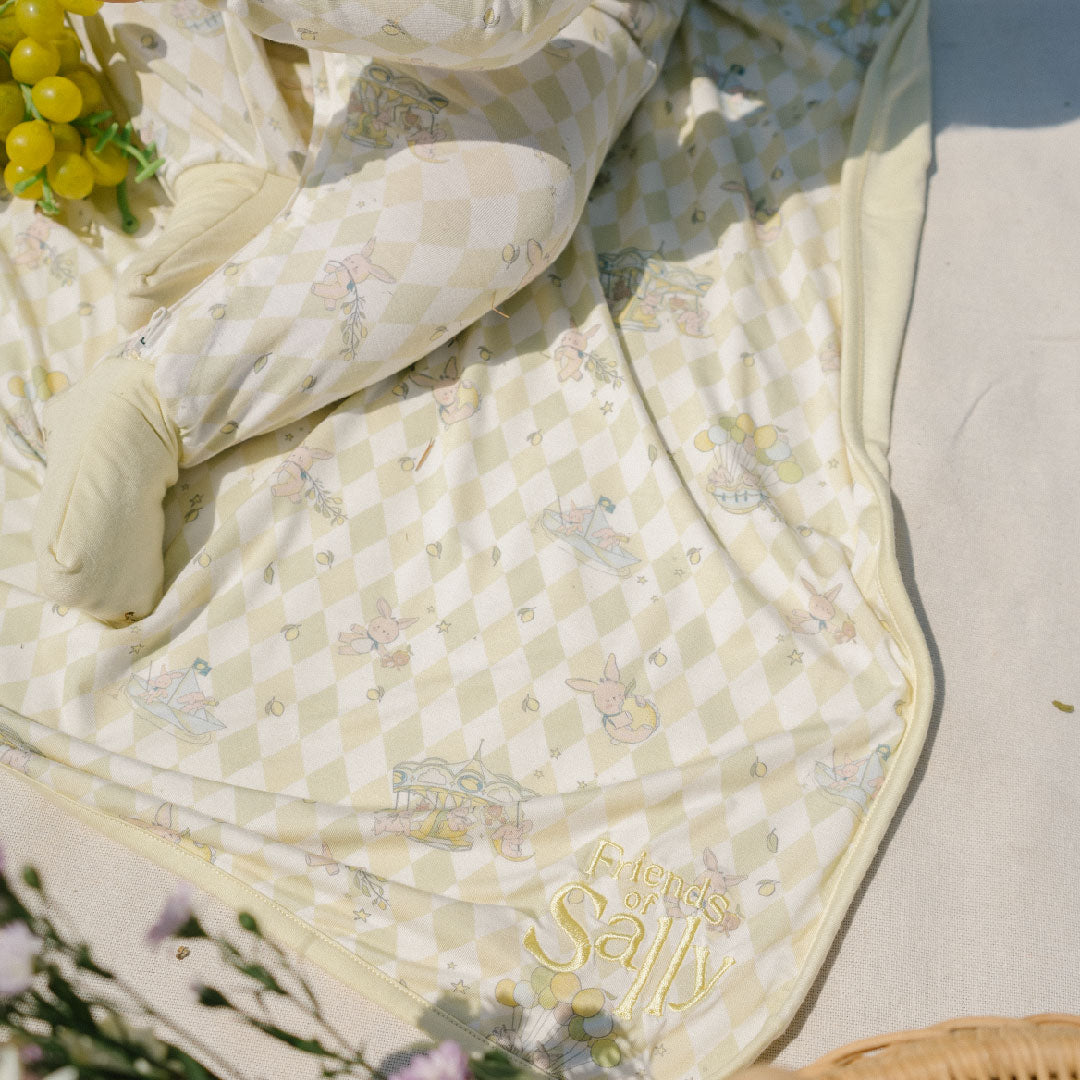 Baby Blanket Rooney the Bunny โ Friends of Sally