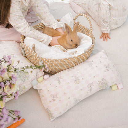 Mini Hug Pillow Blush Pink - Rooney the Bunny