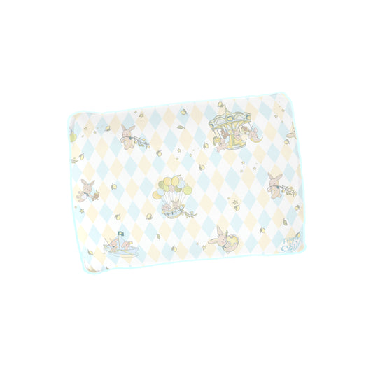 Toddler Head Pillow Sky Blue - Rooney the Bunny