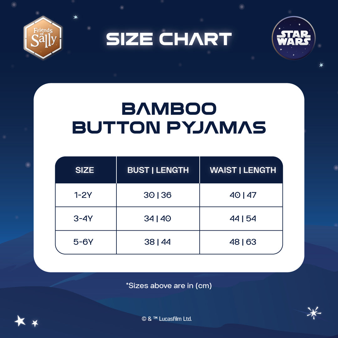 Button Pyjamas - Star Wars Collection