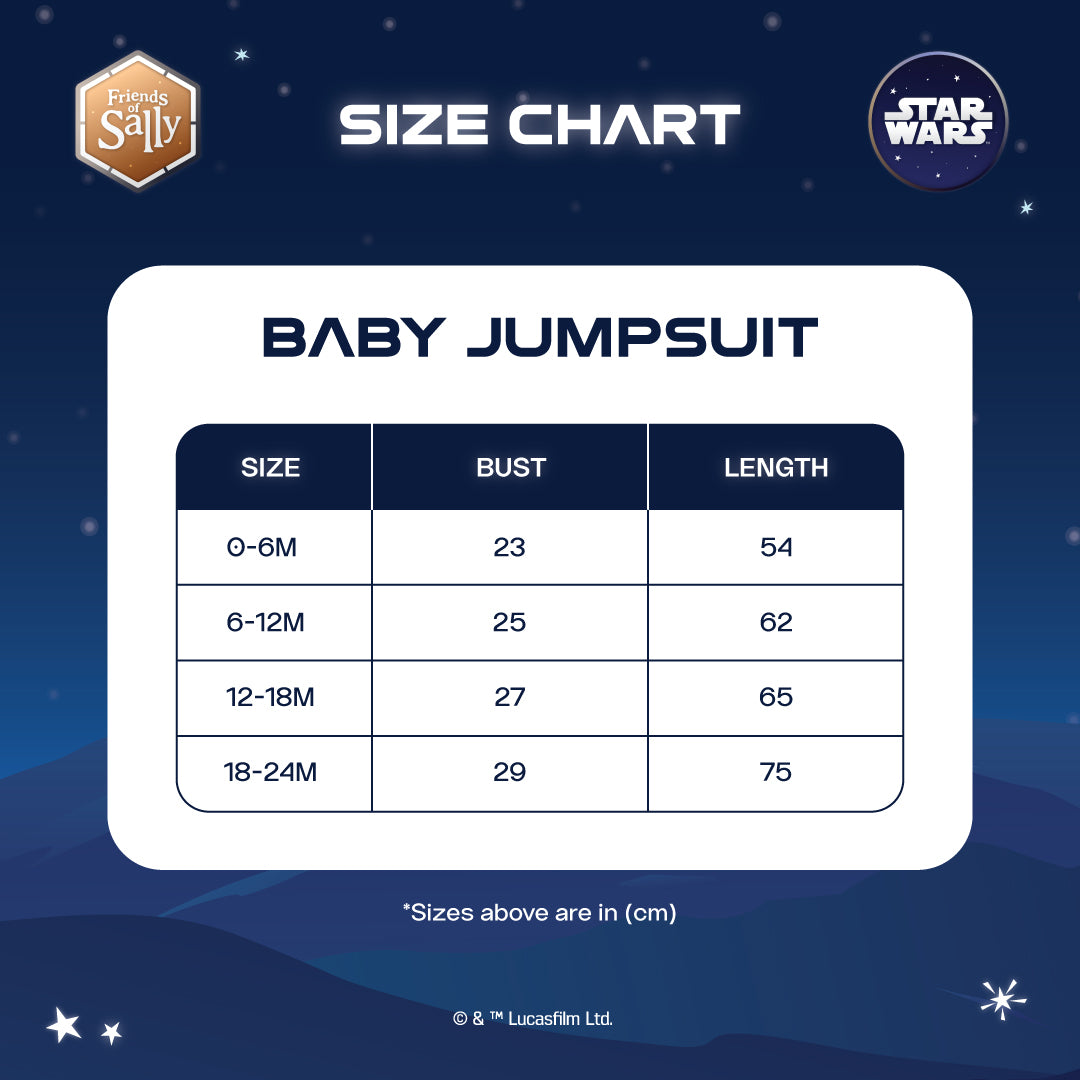 Bamboo Baby Jumpsuit - Star Wars Collection