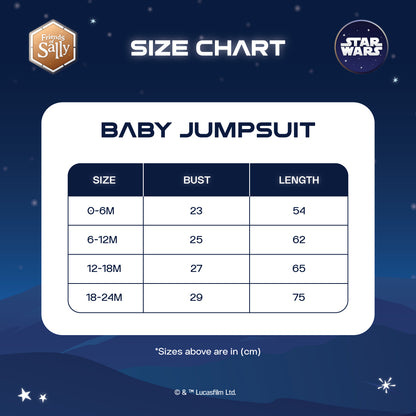 Bamboo Baby Jumpsuit - Star Wars Collection