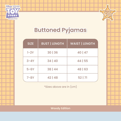 Button Pyjamas - Disney Toy Story Playtime