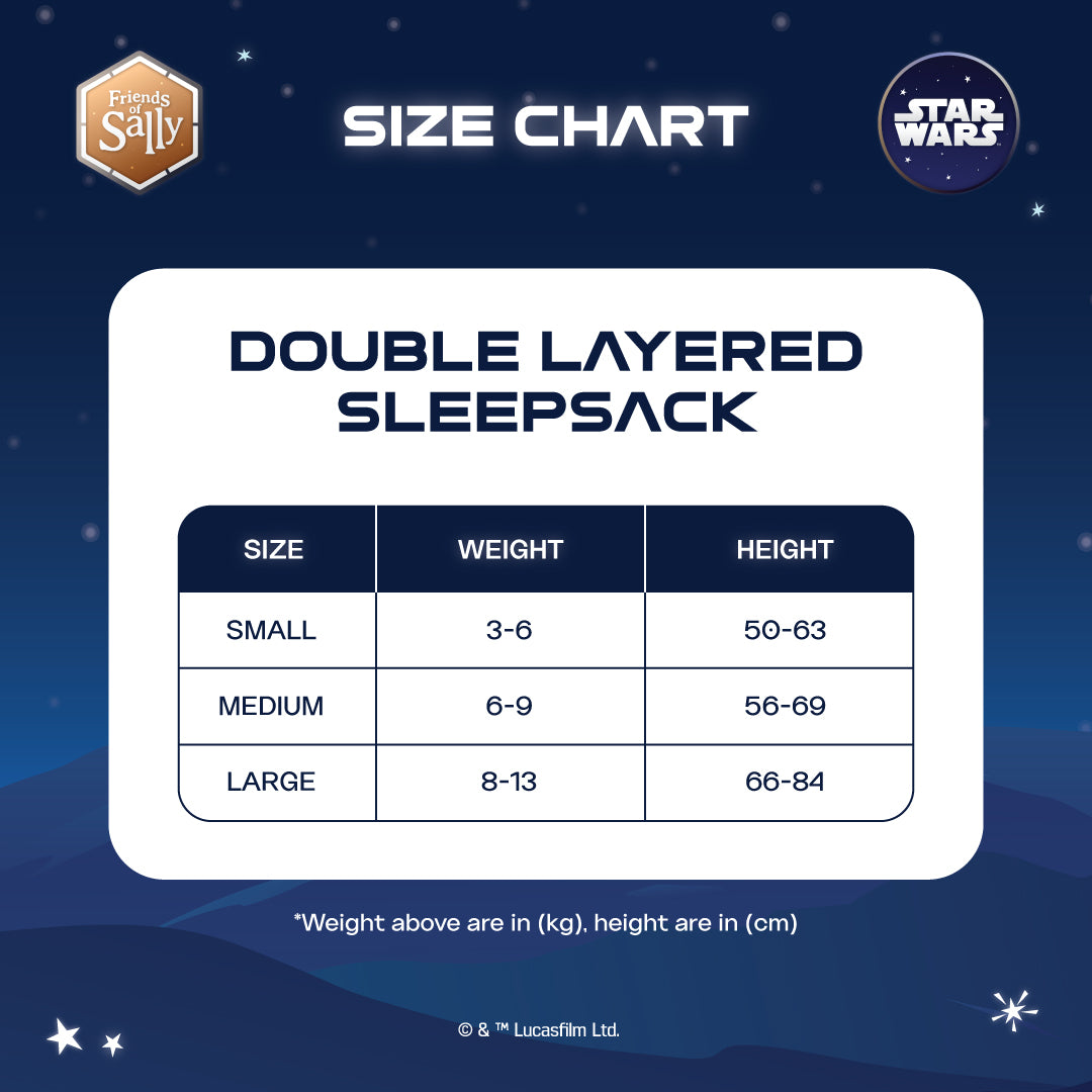 Bamboo Double Layer Sleepsack - Star Wars Collection