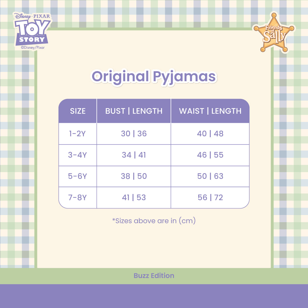 Kids Pyjamas Buzz Edition - Disney Toy Story Playtime
