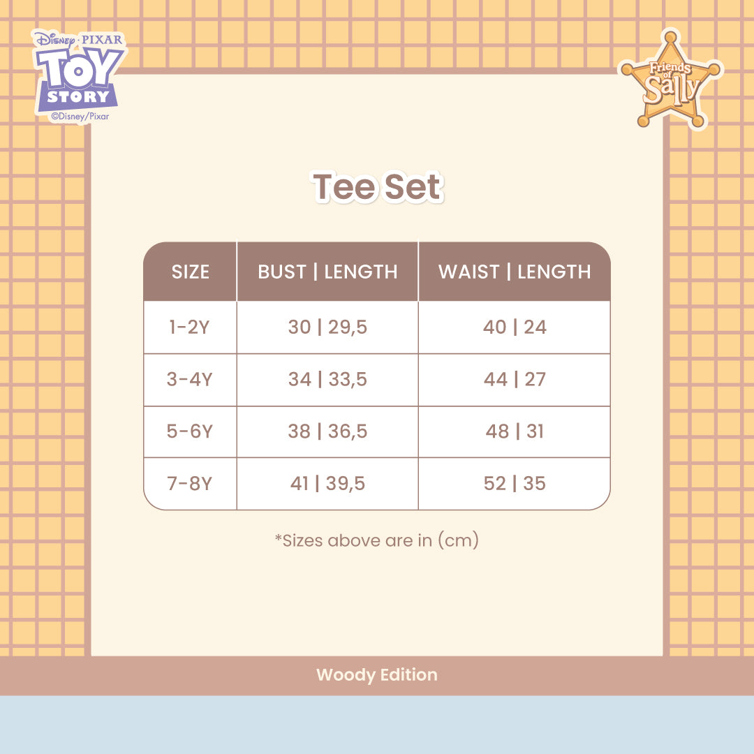 Tee Set Woody Edition - Disney Toy Story Playtime