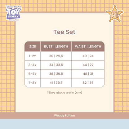 Tee Set Woody Edition - Disney Toy Story Playtime