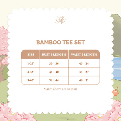 Bamboo Tee Set - Signature Blue