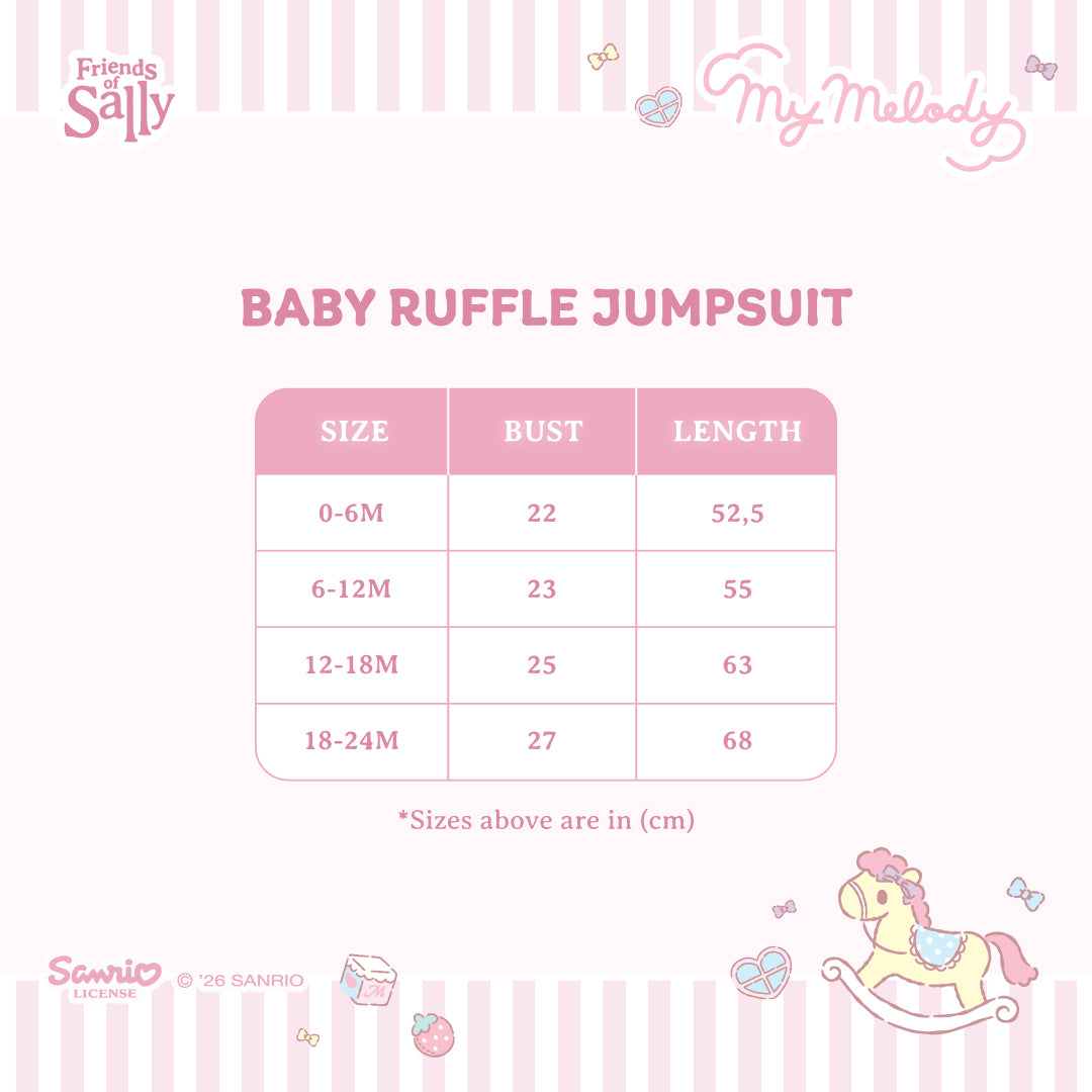Baby Jumpsuit - Sanrio My Melody