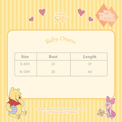 Baby Onesies Bundle (4pcs) - Winnie The Pooh (Pre-Order)