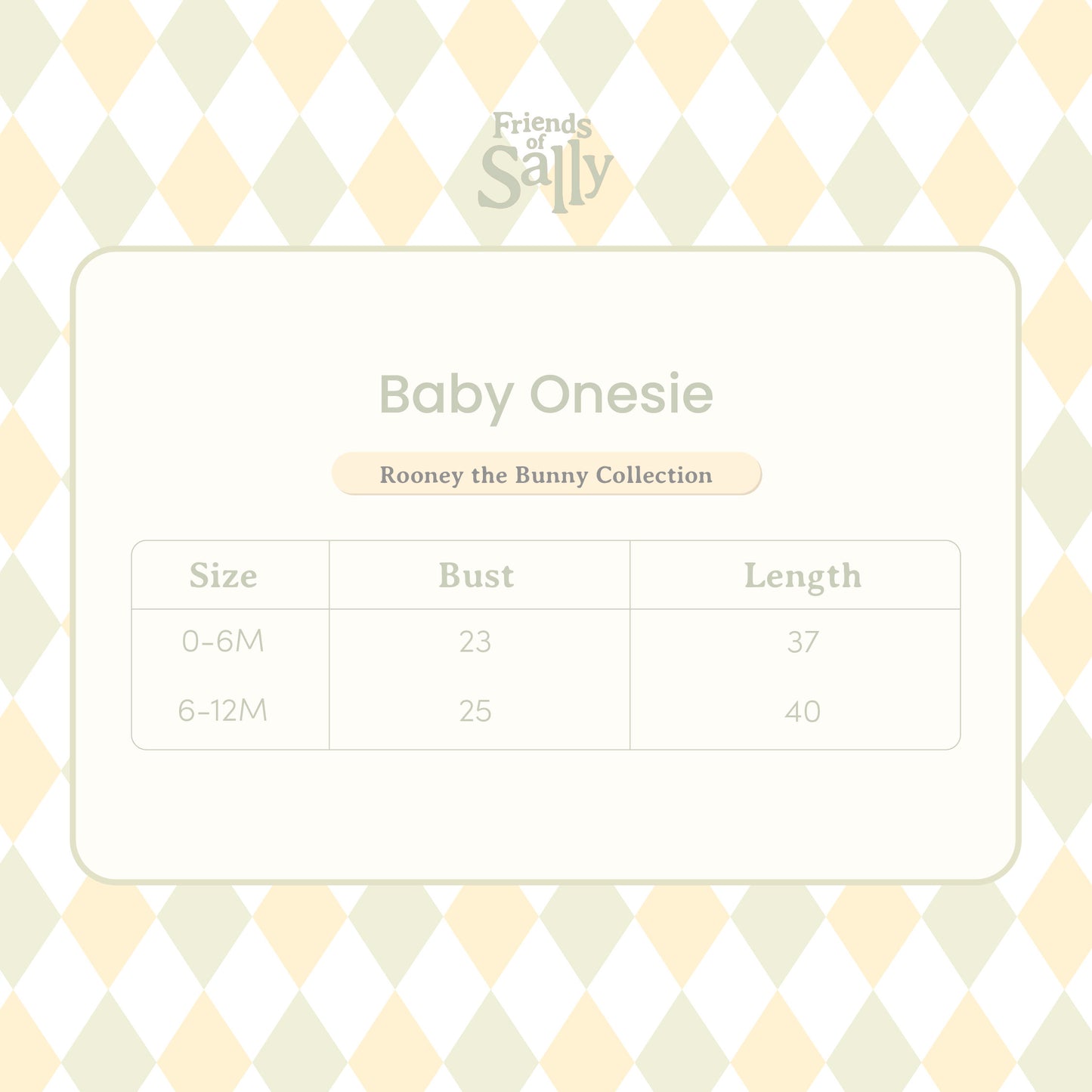 Baby Onesies Bundle (3pcs) - Rooney the Bunny