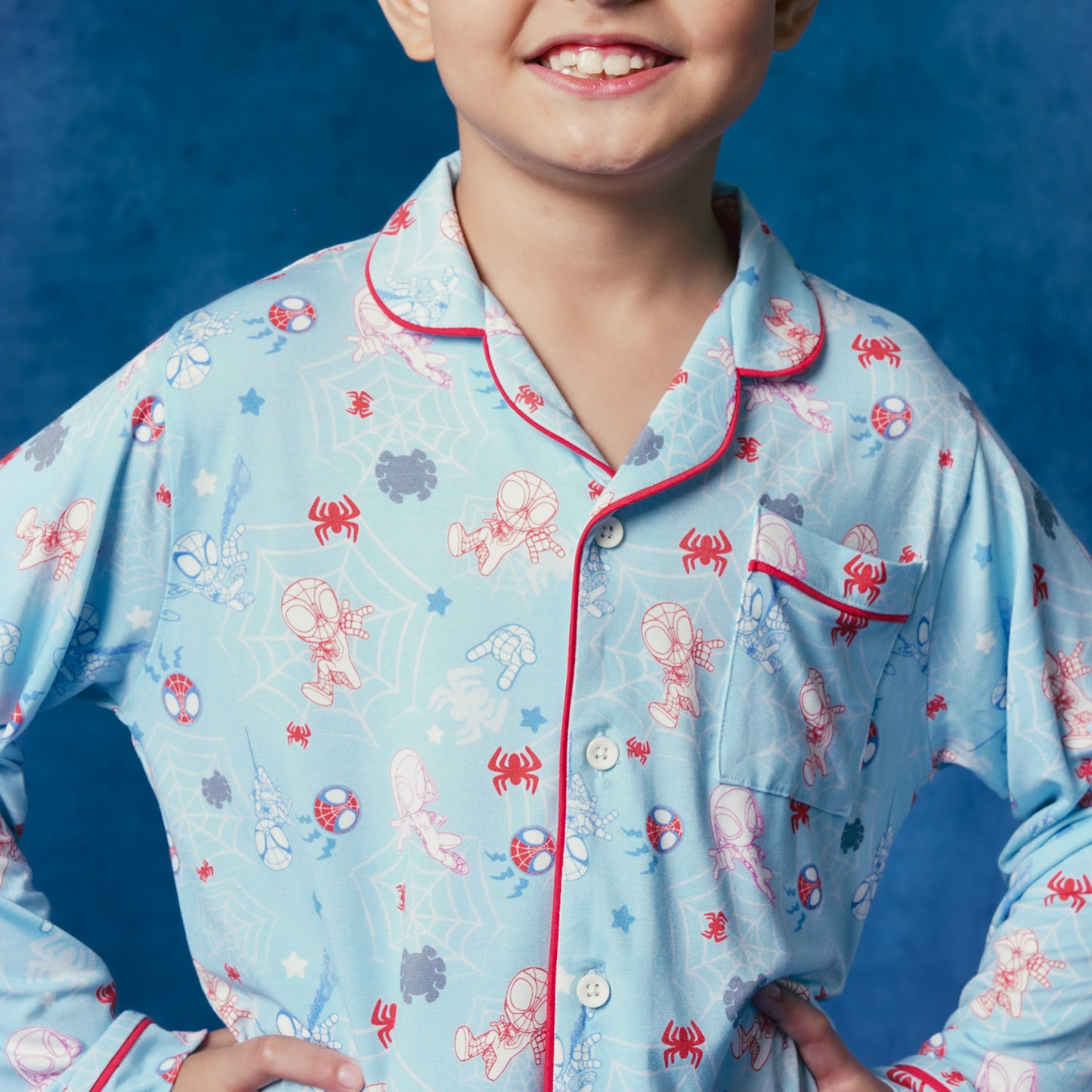 Button Pyjamas - Marvel Spidey