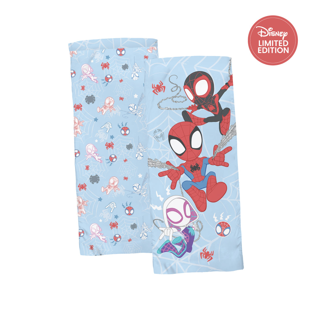 Bamboo Woven Chubby Hug Pillow - Marvel Spidey