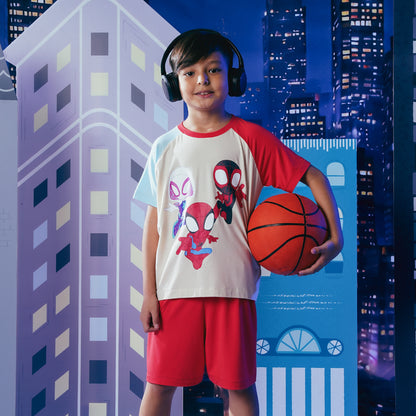 Raglan Set Spidey Red - Marvel Spidey