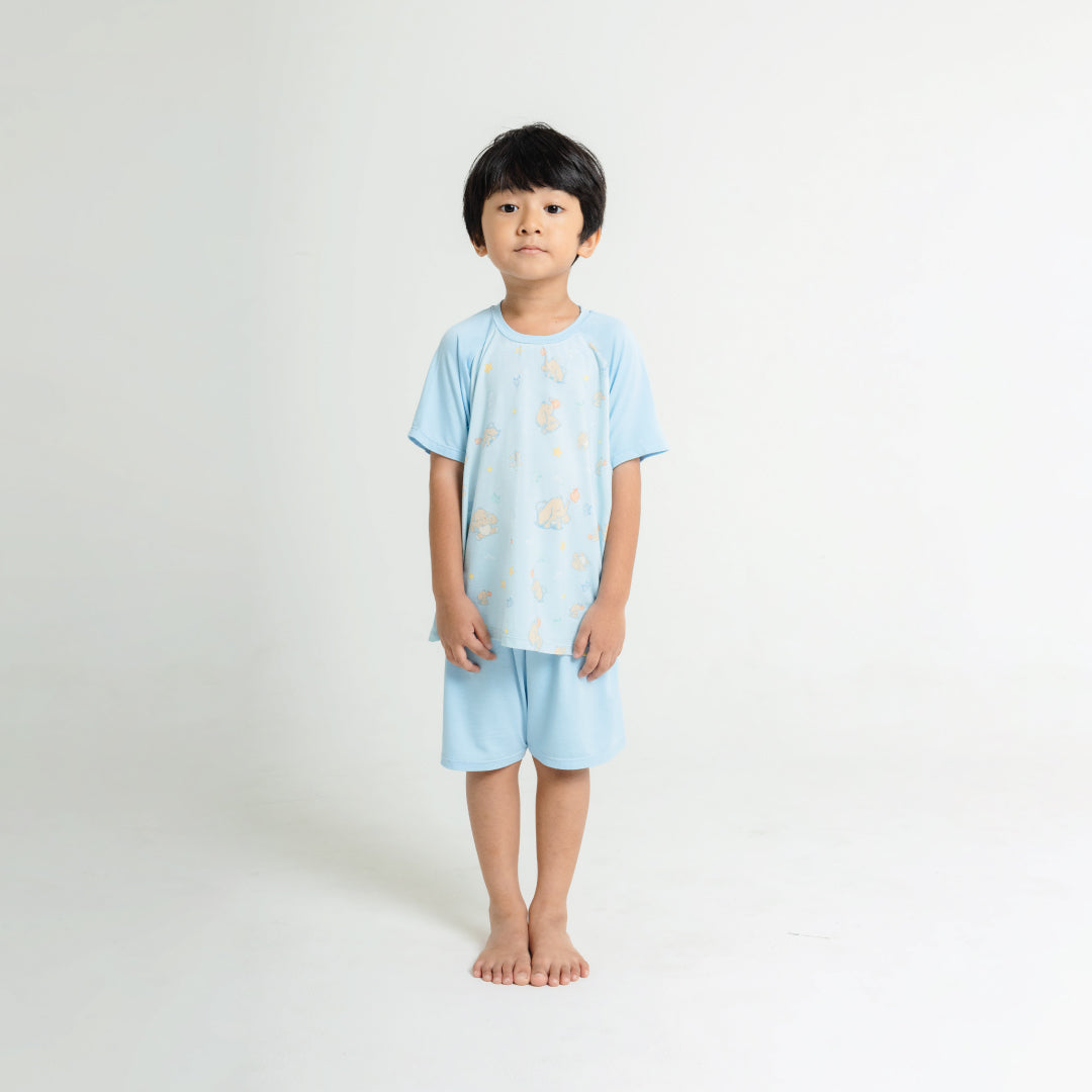 Bamboo Tee Set - Signature Blue