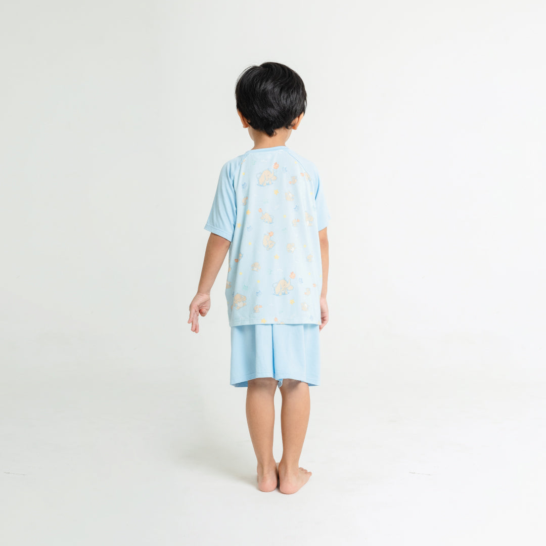 Bamboo Tee Set - Signature Blue