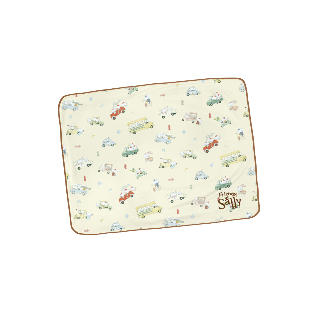 Toddler Head Pillow - Whimsical Wheels