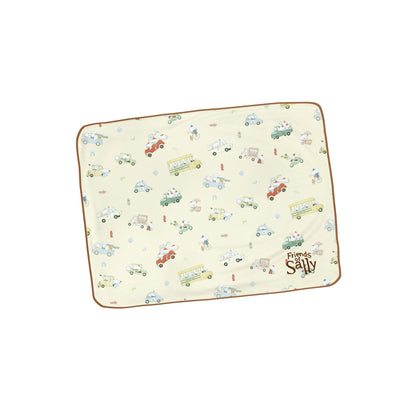 Toddler Head Pillow - Whimsical Wheels