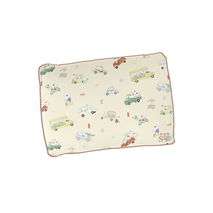 Toddler Head Pillow - Whimsical Wheels