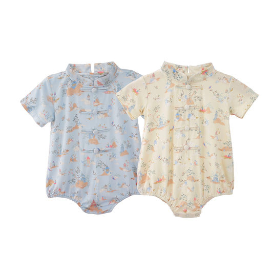 Baby Zhu Cheongsam Onesie