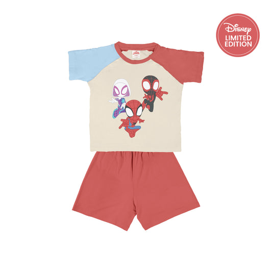 Raglan Set Spidey Red - Marvel Spidey
