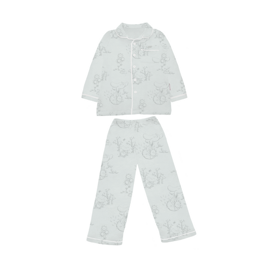 Bamboo Long Sleeves Button Pyjamas - Zion Collection